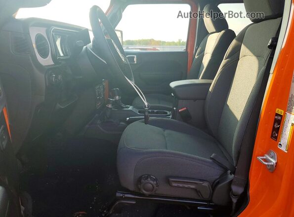 1C4RJXDG0SW632260 2025 JEEP WRANGLER Orange Widok wnętrza z przodu