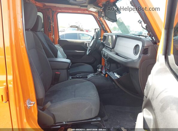 1C4RJXDG5SW622016 2025 JEEP WRANGLER Orange წინა სალონის ხედი