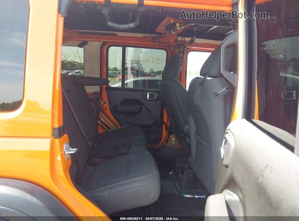1C4RJXDG5SW622016 2025 JEEP WRANGLER Orange VIN კოდის სტიკერის ხედი
