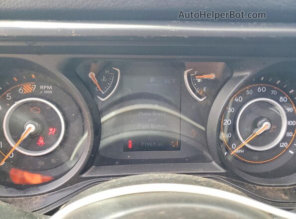 1C4RJXDN6RW126277 2024 JEEP WRANGLER Gray Սարքավորումների վահանակի տեսք