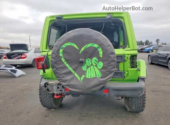 1C4RJXFG1SW633351 2025 JEEP WRANGLER Green Հետևի տեսք