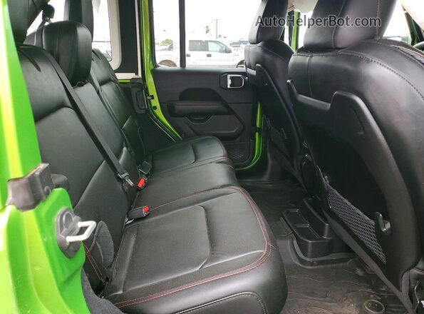 1C4RJXFG1SW633351 2025 JEEP WRANGLER Green Հետևի նստատեղերի տեսք