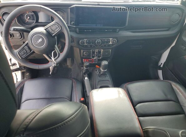 1C4RJXFG8RW288359 2024 JEEP WRANGLER White წინა პანელის ხედი