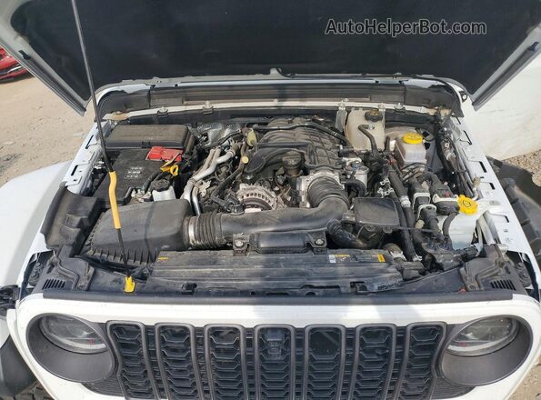 1C4RJXFG8RW288359 2024 JEEP WRANGLER White ძრავის განყოფილების ხედი