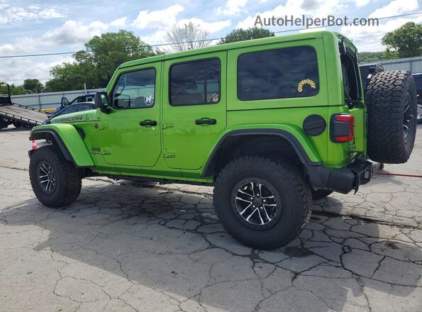 1C4RJXFNXSW588537 2025 JEEP WRANGLER Green უკანა მარცხენა