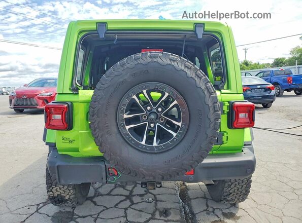 1C4RJXFNXSW588537 2025 JEEP WRANGLER Green უკანა ხედი