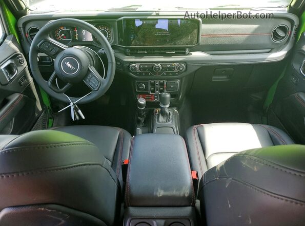 1C4RJXFNXSW588537 2025 JEEP WRANGLER Green წინა პანელის ხედი