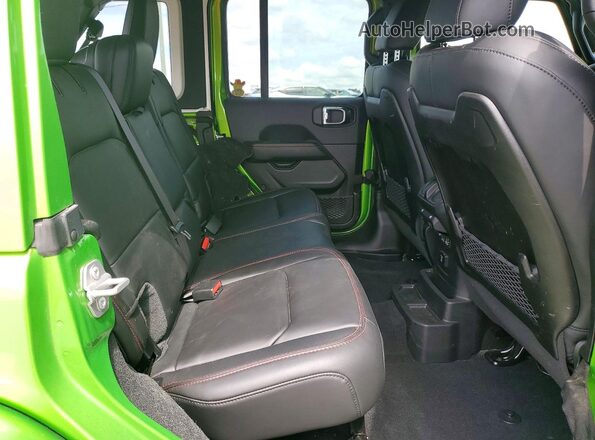 1C4RJXFNXSW588537 2025 JEEP WRANGLER Green უკანა სალონის ხედი