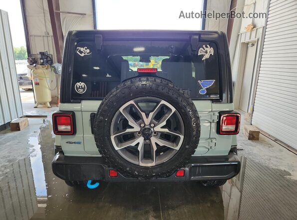 1C4RJXN61RW189679 2024 JEEP WRANGLER Зеленый Панорамный вид салона 360°