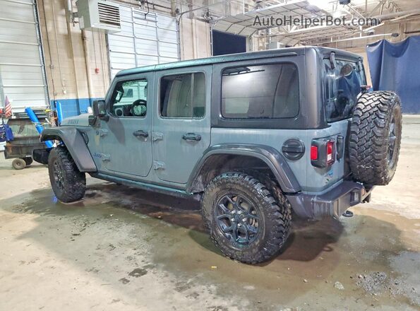 1C4RJXN65SW591355 2025 JEEP WRANGLER Gray Trasero izquierdo