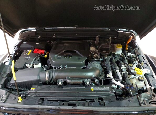 1C4RJXN65SW591355 2025 JEEP WRANGLER Gray Vista del compartimento del motor