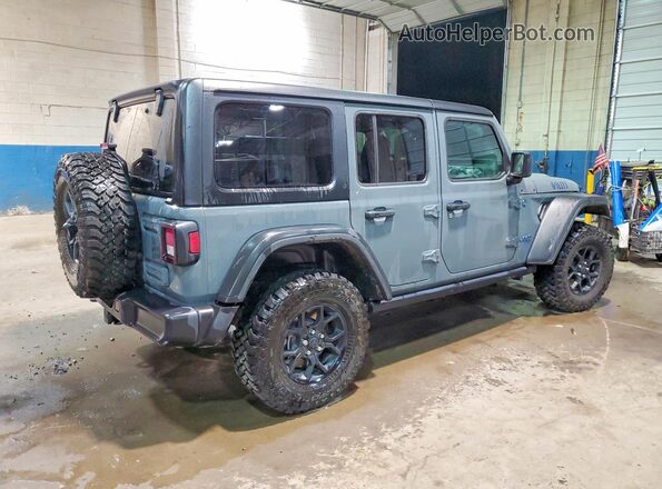 1C4RJXN65SW591355 2025 JEEP WRANGLER Gray Trasero derecho