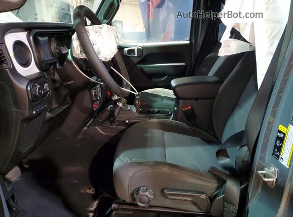 1C4RJXN65SW591355 2025 JEEP WRANGLER Gray Vista interior delantera