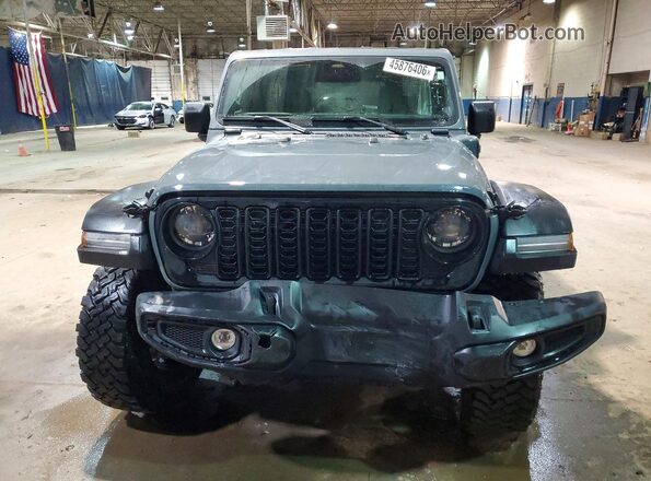 1C4RJXN65SW591355 2025 JEEP WRANGLER Gray Vista frontal