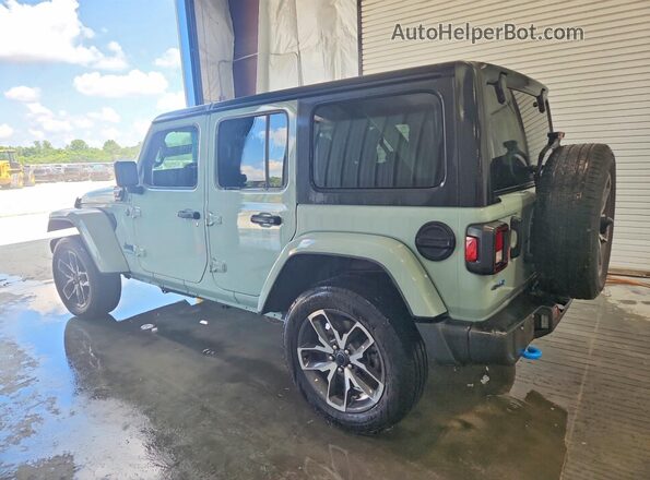 1C4RJXN66RW169640 2024 JEEP WRANGLER Серый Задняя левая четверть