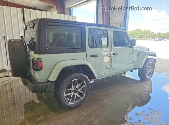 1C4RJXN66RW169640 2024 JEEP WRANGLER Серый Задняя правая четверть