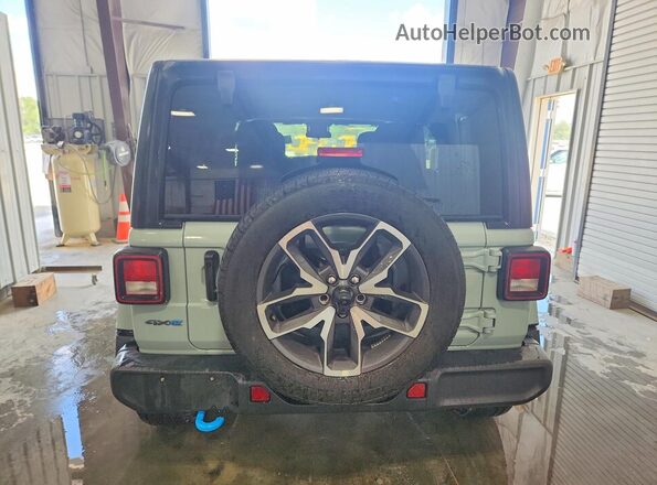 1C4RJXN66RW169640 2024 JEEP WRANGLER Серый Вид сзади