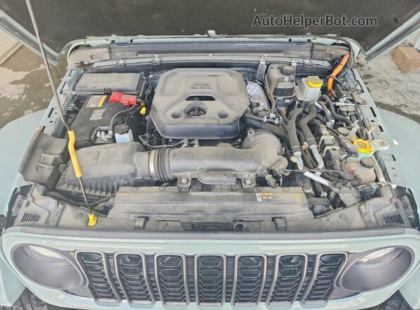 1C4RJXN66RW169640 2024 JEEP WRANGLER Серый Вид подкапотного пространства