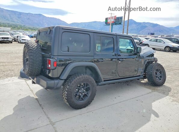 1C4RJXN66SW506779 2025 JEEP WRANGLER Black Задня права чверть