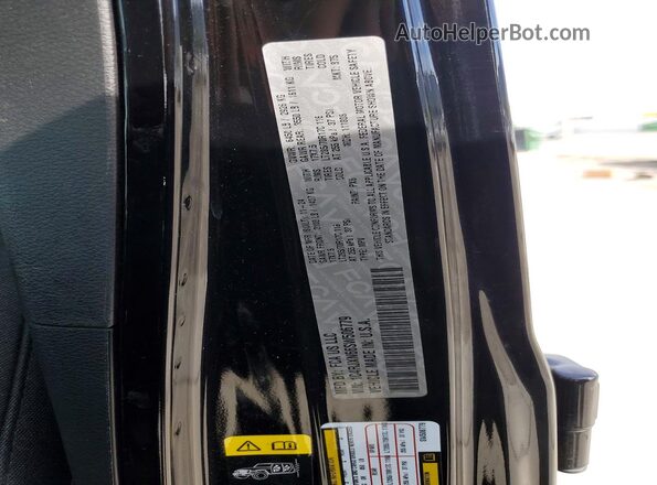 1C4RJXN66SW506779 2025 JEEP WRANGLER Black Вид наклейки з VIN-кодом