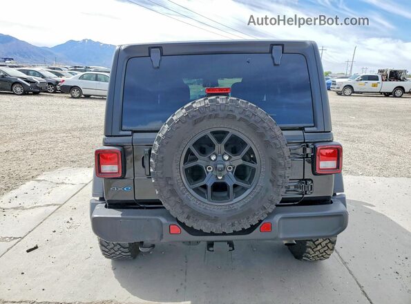 1C4RJXN66SW506779 2025 JEEP WRANGLER Black Вид ззаду