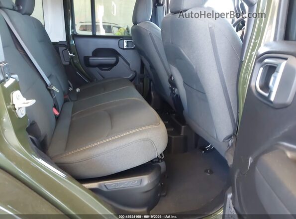1C4RJXN68RW149602 2024 JEEP WRANGLER Green VIN კოდის სტიკერის ხედი