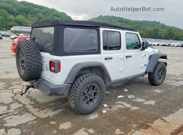 1C4RJXN68SW611419 2025 JEEP WRANGLER White უკანა მარჯვენა