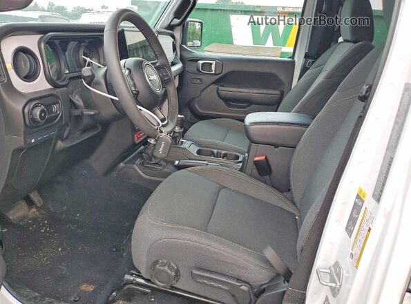 1C4RJXN68SW611419 2025 JEEP WRANGLER White წინა სალონის ხედი