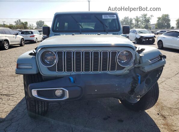 1C4RJXP60RW254924 2024 JEEP WRANGLER Gray წინა ხედი