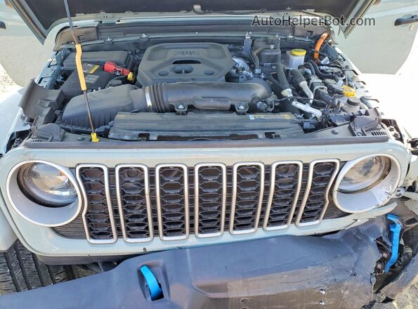 1C4RJXP60RW254924 2024 JEEP WRANGLER Gray ძრავის განყოფილების ხედი