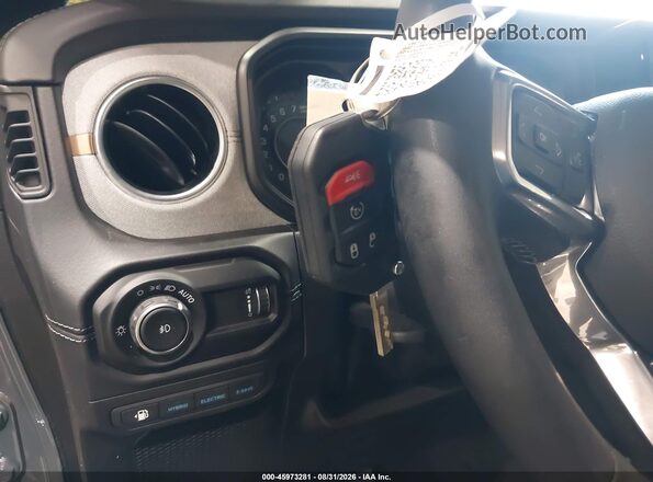 1C4RJXP60SW601528 2025 JEEP WRANGLER Gray Вид панелі приладів