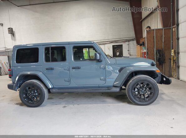 1C4RJXP60SW601528 2025 JEEP WRANGLER Gray Вид задньої частини салону