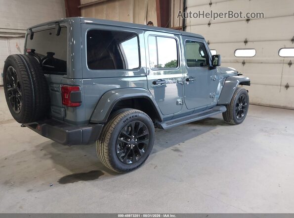 1C4RJXP60SW601528 2025 JEEP WRANGLER Gray Задня права чверть