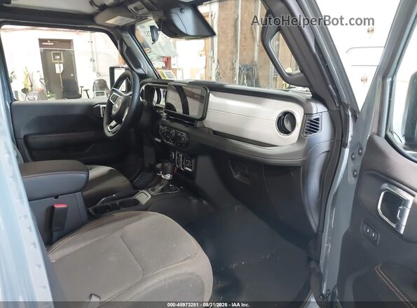 1C4RJXP60SW601528 2025 JEEP WRANGLER Gray Вид салону спереду