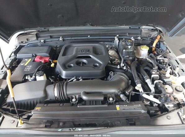 1C4RJXP60SW601528 2025 JEEP WRANGLER Gray Вид ззаду