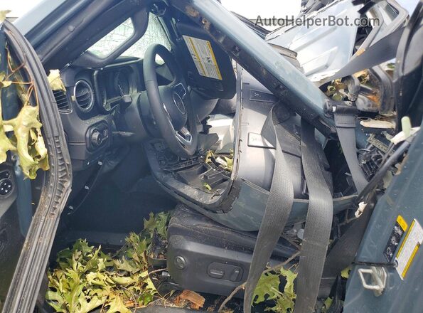 1C4RJXP61RW172586 2024 JEEP WRANGLER Blue Widok wnętrza z przodu
