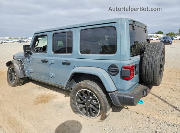 1C4RJXP61RW255502 2024 JEEP WRANGLER Серый Задняя левая четверть