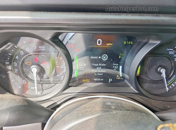 1C4RJXP61RW255502 2024 JEEP WRANGLER Серый Вид щитка приборов