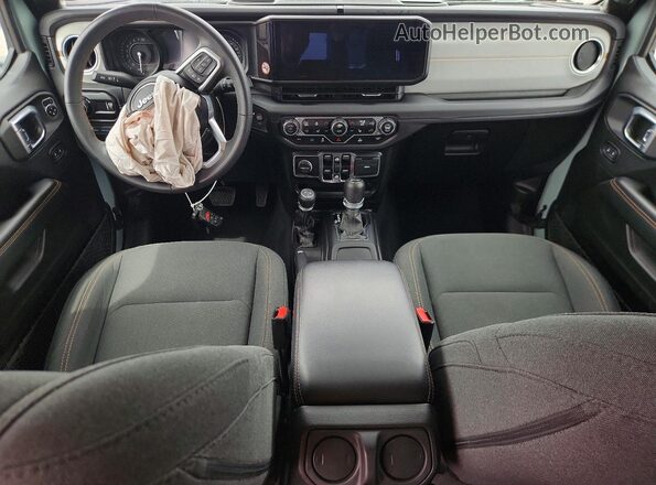 1C4RJXP61RW270663 2024 JEEP WRANGLER Green Dashboard view