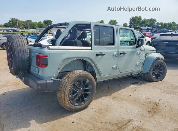 1C4RJXP62RW276875 2024 JEEP WRANGLER Turquoise Задня права чверть