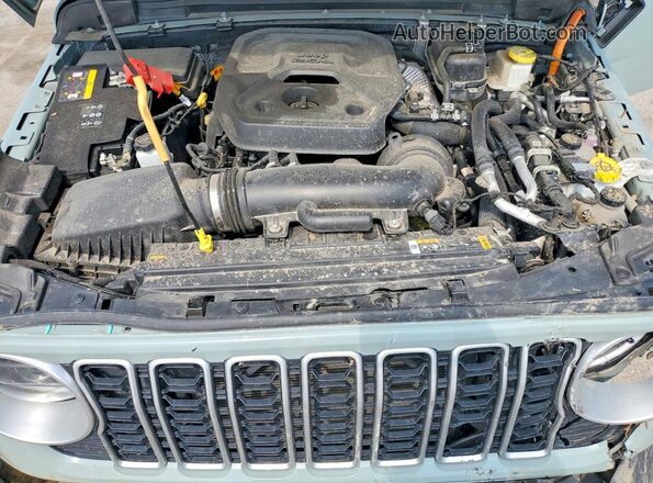 1C4RJXP62RW276875 2024 JEEP WRANGLER Turquoise Вид задньої частини салону