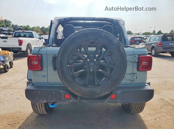 1C4RJXP62RW276875 2024 JEEP WRANGLER Turquoise Вид ззаду
