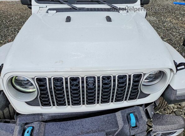 1C4RJXP62SW595490 2025 JEEP WRANGLER White ძრავის განყოფილების ხედი