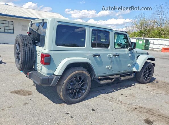 1C4RJXP64RW168449 2024 JEEP WRANGLER Серый Задняя правая четверть