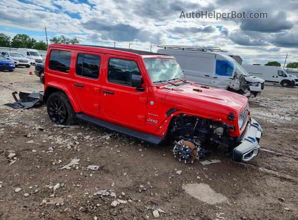 1C4RJXP66RW189027 2024 JEEP WRANGLER Красный Передняя правая четверть