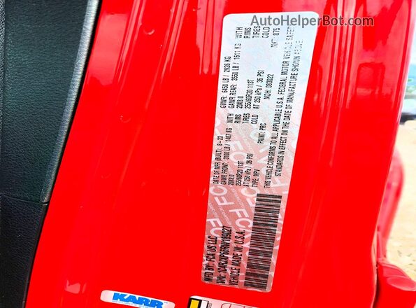1C4RJXP66RW189027 2024 JEEP WRANGLER Красный Вид наклейки с VIN-кодом