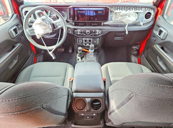 1C4RJXP66RW189027 2024 JEEP WRANGLER Красный Вид панели приборов