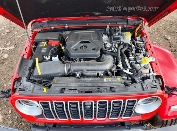 1C4RJXP66RW189027 2024 JEEP WRANGLER Красный Вид подкапотного пространства