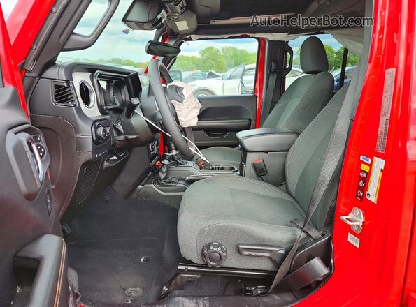 1C4RJXP66RW189027 2024 JEEP WRANGLER Красный Вид салона спереди