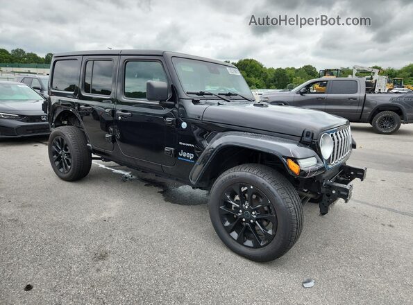 1C4RJXP67RW208233 2024 JEEP WRANGLER Black Vista de la etiqueta del VIN